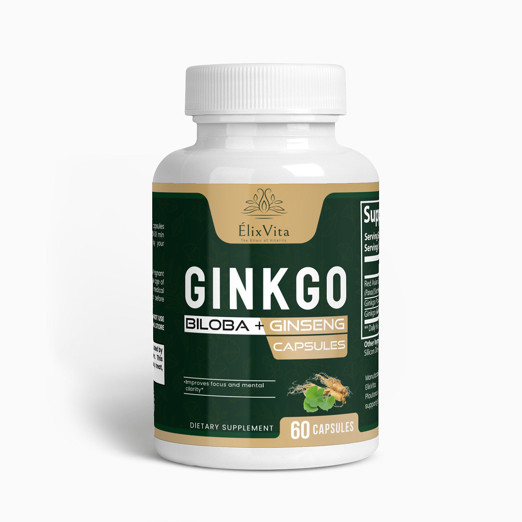 Ginkgo Biloba + Ginseng