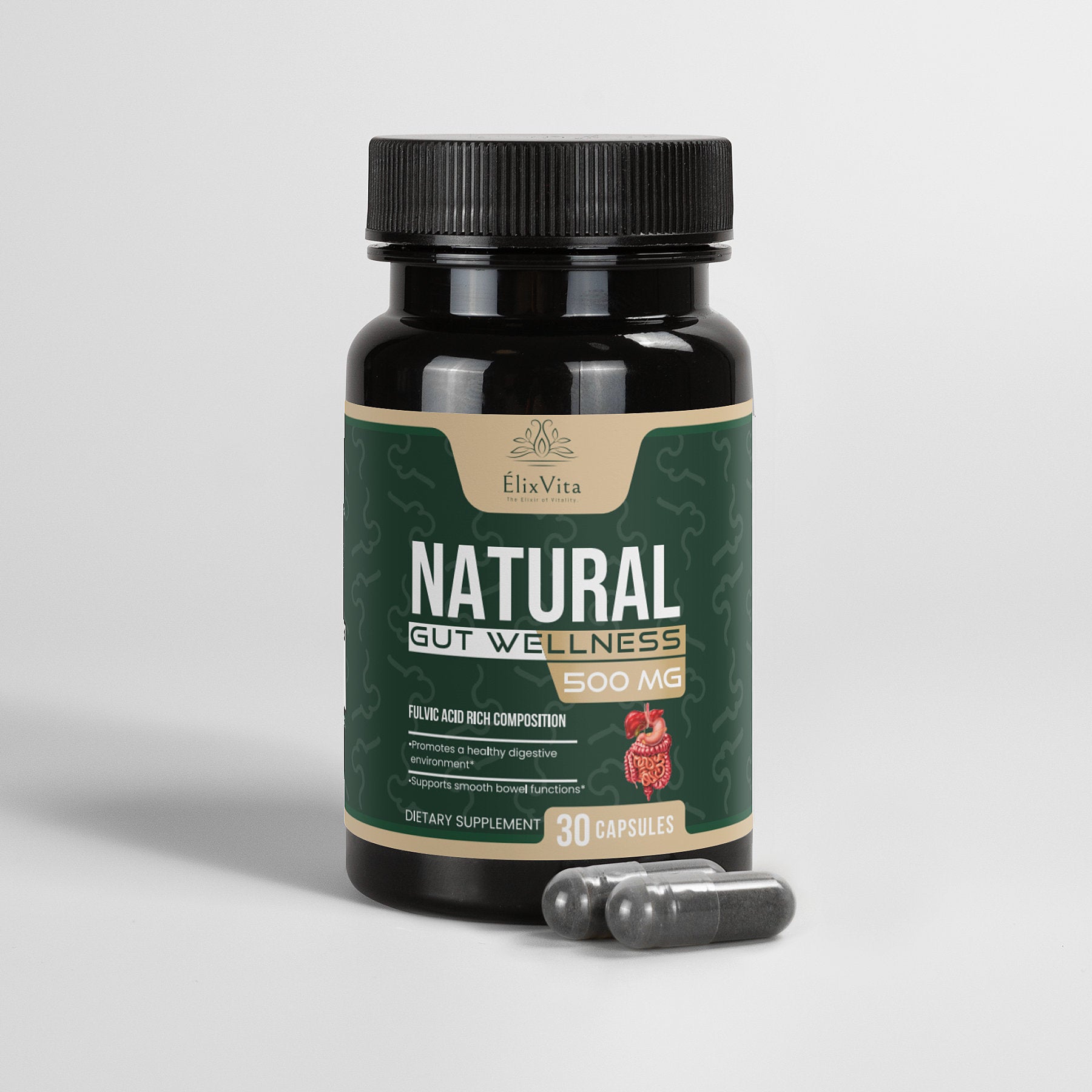 Natural Gut Wellness Capsules